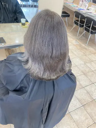 ミディアム 🇰🇷韓国風顔周り NANAMI🇰🇷のヘアスタイル