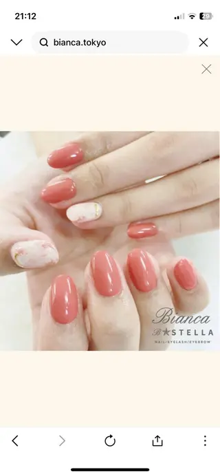 ネイル Bianca上大岡 MOTOKIのネイルデザイン