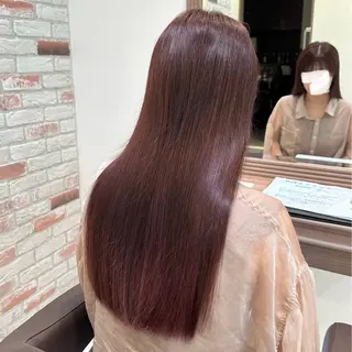 ロング カラー 𓍯暖色/韓国風 田中沙羅‎𓍯のヘアスタイル