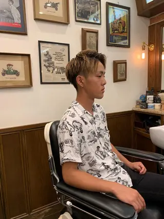 ショート メンズ カット無料 今野卓杜のヘアスタイル