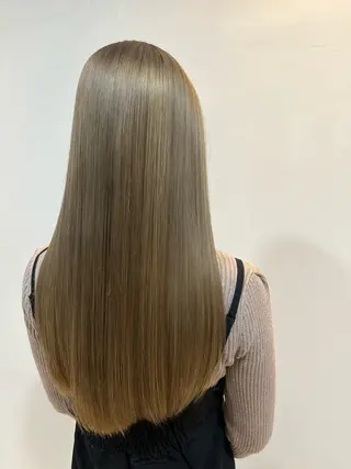 ロング hair and beauty QUATRO 赤塚店所属・QUATROカラー 予約‪のヘアスタイル
