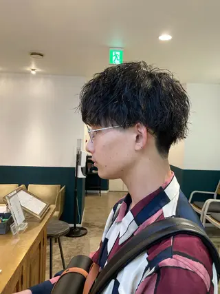 メンズ 高山 鳳成のヘアスタイル