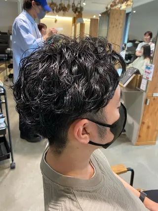 パーマ くろだ まみのヘアスタイル