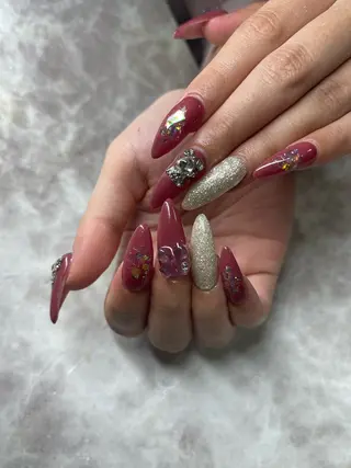 ネイル nailsalon 702🤍中原のネイルデザイン