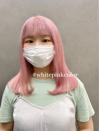 ロング 淺谷 美紀のヘアスタイル