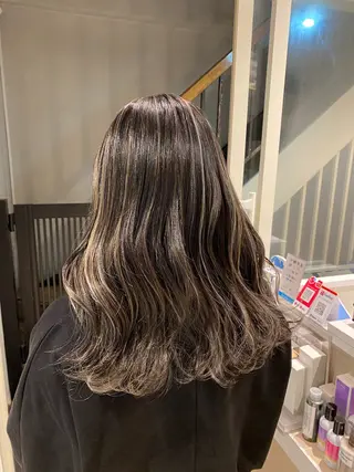 ロング カラー 🌈評価No.1🌈 艶髪カラー❌エクステのヘアスタイル