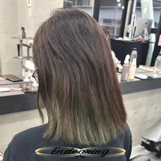 カラー 柳田 怜那/銀座 Endearingのヘアスタイル