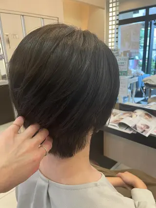 ショート カラー ヘアアレンジ リリー /Men's/パーマのヘアスタイル