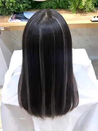 シールエクステ/艶髪 /暖色系/みさき🐱のヘアスタイル