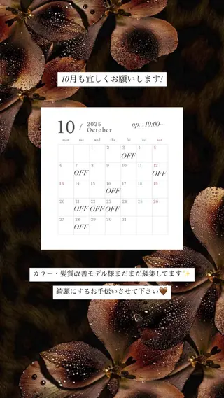 miloc sayaのヘアスタイル