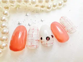 ネイル ネイルPetit Ribbonのネイルデザイン