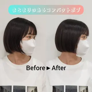 ミディアム 阪井 楓河のヘアスタイル