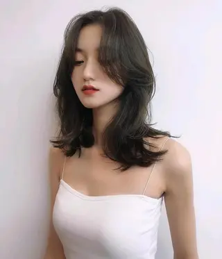 ロング 韓国特化🇰🇷 エクステのヘアスタイル