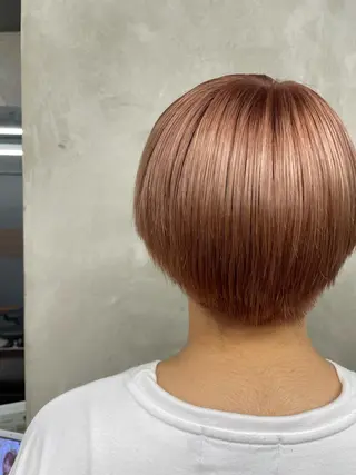 ショート 韓国風レイヤーカット 💕髪質改善💫拓海のヘアスタイル