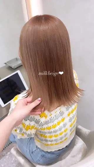 ミディアム カラー miel by lalamoana所属・ayano.🩵 mielのマツエク・マツパデザイン