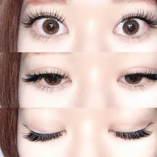 マツエク・マツパ AKANE 🩵のマツエク・マツパデザイン