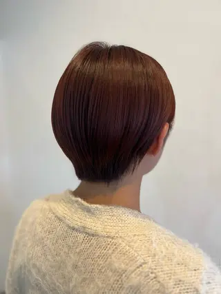 ショート カラー Limb所属・暖色/ベージュ 🎀上野 真桜🎀のヘアスタイル