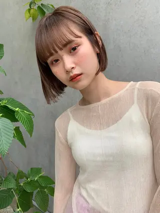 ショート カラー is by fifth所属・fifth 清水睦月のヘアスタイル