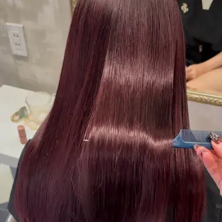 ロング カラー ブリーチ無しダブル カラー / LINAのヘアスタイル