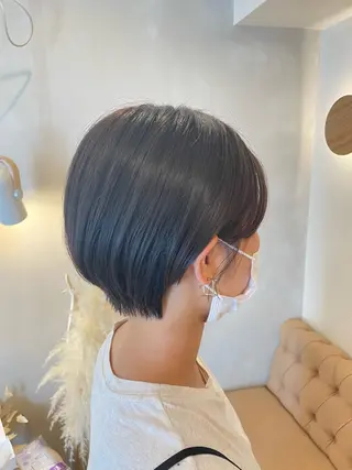 ショート 暖色/ミルクティー/ レイヤー/yuriaのヘアスタイル