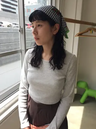 セミロング Taat.所属・松林 芽依のヘアスタイル
