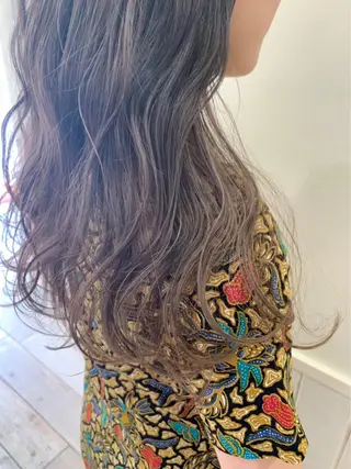 セミロング カラー ぱつっとボブ/ 小野あかねのその他イメージ