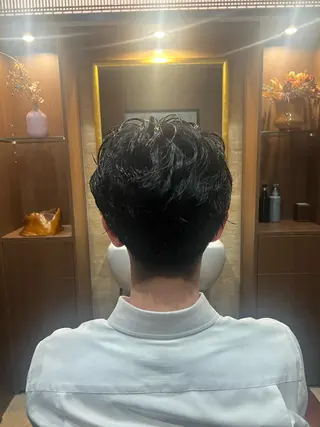 ミディアム 秋山 琳太のヘアスタイル