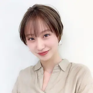 ショート カラー 寺山 佳貴のヘアスタイル