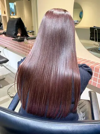 ロング カラー eto所属・髪質改善スペシャリス ト長尾勇弥/梅田中津のヘアスタイル