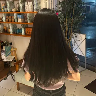 ロング カラー さくら/ メンズパーマモデルのヘアスタイル