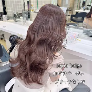 ミディアム カラー ヘアアレンジ 韓国トレンドの 達人♡のヘアスタイル