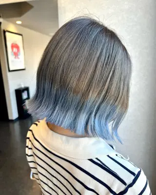 ミディアム 髪質改善⚡️カラー 🍀武久 誠🍀のヘアスタイル