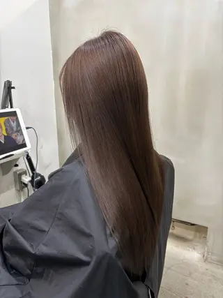 セミロング カラー VOYAGE所属・中園 康のヘアスタイル