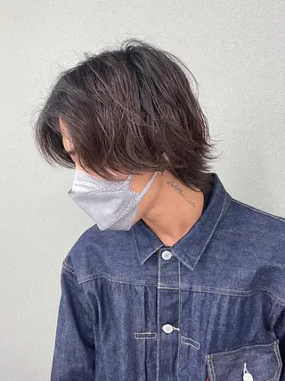 ショート カラー パーマ メンズ 🎀プルエクステ みまひかる🎀のヘアスタイル