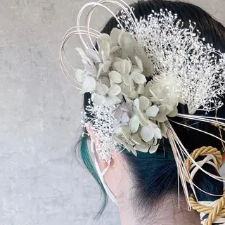 セミロング カラー ヘアアレンジ merci.所属・🌻あいり merci.🌻のヘアスタイル