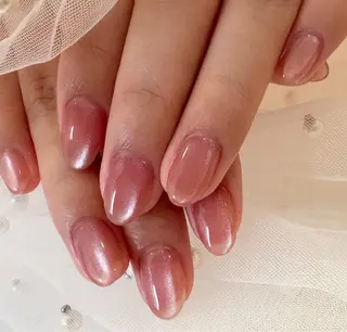 ミディアム NAIL SALON FLOR所属・キラキラネイル/ 韓国ネイルMAKIのネイルデザイン