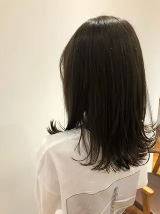 ミディアム カラー マツエク・マツパ ヘアアレンジ ネイル アイブロウ お洒落パーマ/ボブ ❄️Tomoka❄️のヘアスタイル