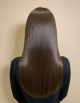 ロング カラー guusca所属・大澤 あんなのヘアスタイル