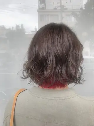 ミディアム カラー Kawaguchi Arisaのヘアスタイル