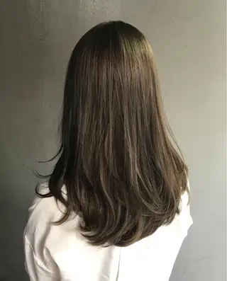 ロング カラー パーマ シェアサロン　salowin所属・✨ブリーチなし透明感 カラー🥇ユースケのヘアスタイル