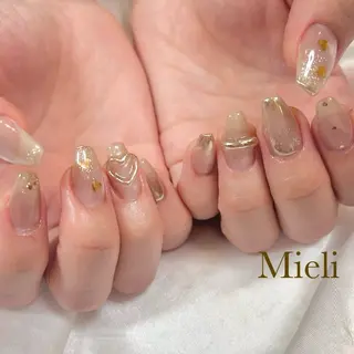 ネイル ネイリストUSUI♡ パラジェルフィルインのネイルデザイン