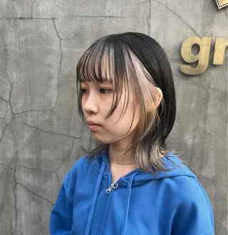 ミディアム カラー HAIR MAKE miel所属・🫧透明感カラー🫧 SHINSEIのヘアスタイル