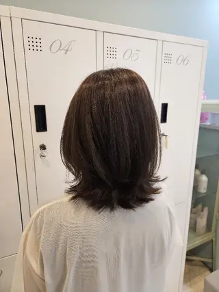 ミディアム カラー ミク🇰🇷 /Agu hairのヘアスタイル