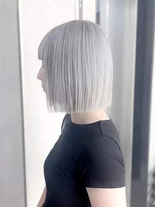 カラー UNBALANCE  OSAKA所属・縮毛矯正モデル 募集中Yuuriのヘアスタイル