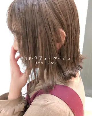 ショート カラー XYZ新宿所属・⭐️DAIKI⭐️ ハイトーン/髪質改善のヘアスタイル