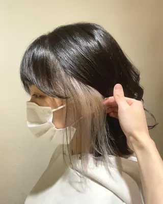 ミディアム カラー 橋口 陽太のヘアスタイル