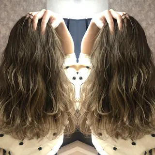 ロング カラー ♡美髪•艶髪♡砂川 なつきのヘアスタイル