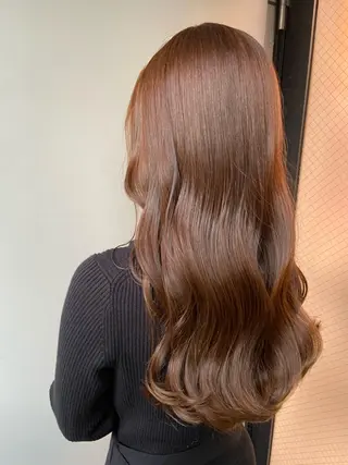 ロング カラー ヘアアレンジ 💖うる艶カラー💖 モデル募集💖のヘアスタイル