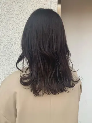 ロング カラー 中津/柔らかカラー/ ナガオ　イズミのヘアスタイル