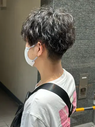 ショート メンズ 🩵透明感/高発色 /難波/北原佑記🌸のヘアスタイル